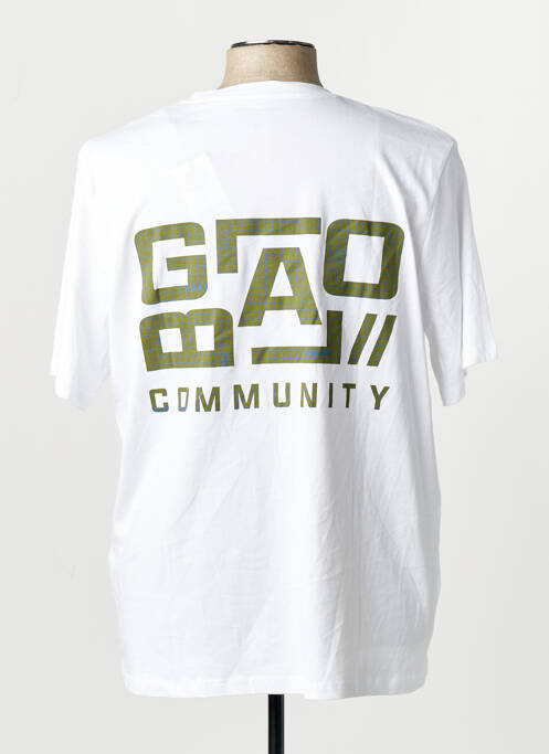 T-shirt blanc JACK & JONES homme