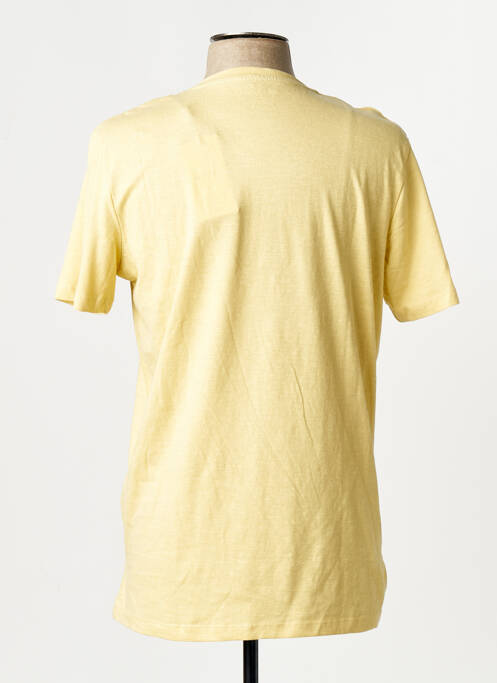T-shirt jaune JACK & JONES homme
