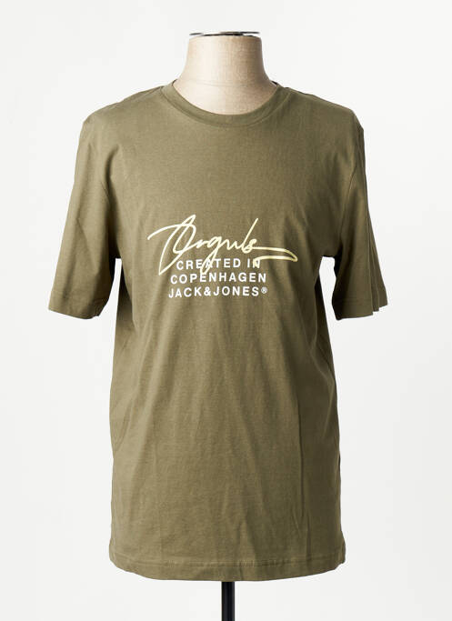 T-shirt vert JACK & JONES homme