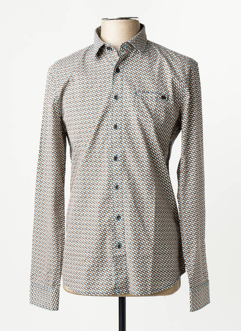 Chemise manches longues bleu NO EXCESS homme