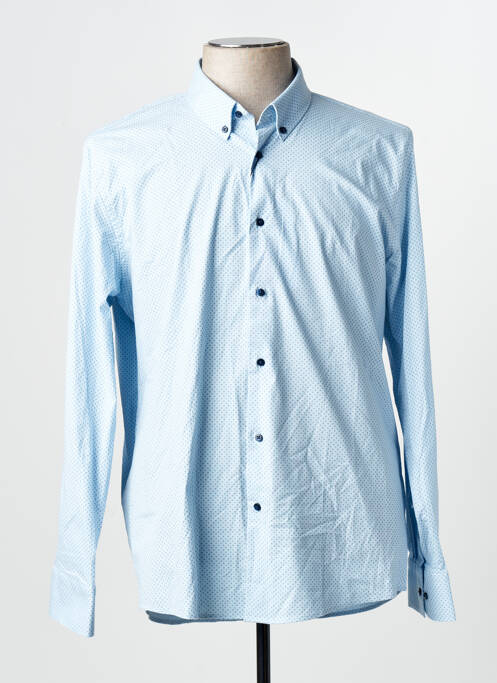 Chemise manches longues bleu PRIVATE BLUE homme