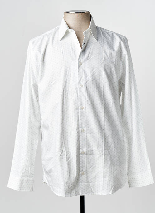 Chemise manches longues col chemisier blanc SELECTED homme