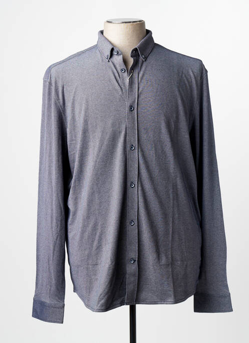Chemise manches longues bleu TOM TAILOR homme