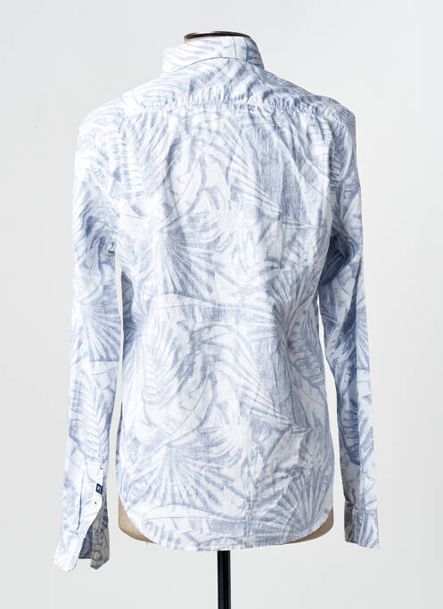 Chemise manches longues bleu GARCIA homme