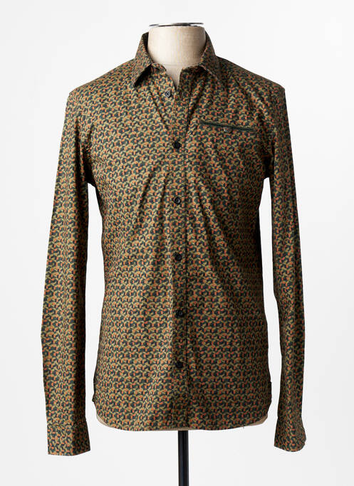 Chemise manches longues vert PETROL INDUSTRIES homme