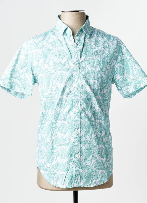 Chemise manches courtes vert GARCIA homme