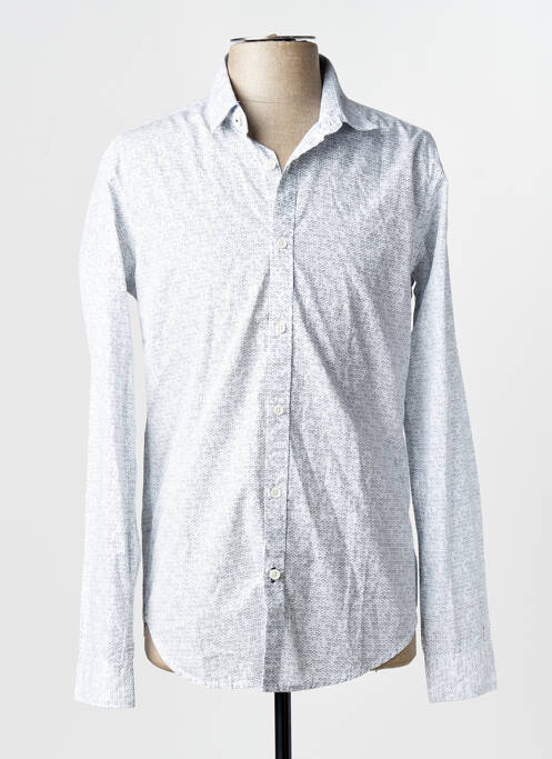 Chemise manches longues blanc GARCIA homme