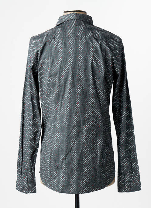 Chemise manches longues manches longues gris TOM TAILOR homme