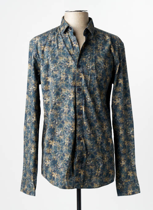Chemise manches longues vert NO EXCESS homme