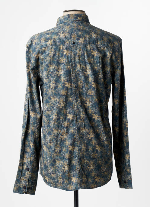 Chemise manches longues vert NO EXCESS homme