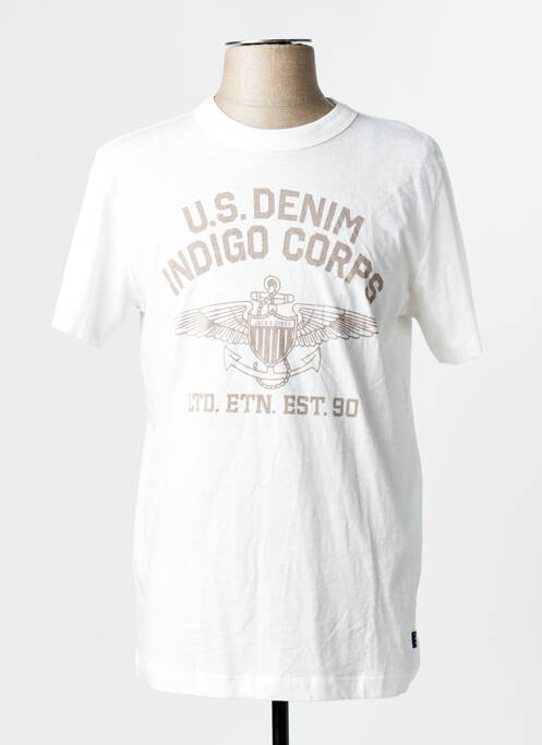 T-shirt blanc JACK & JONES homme