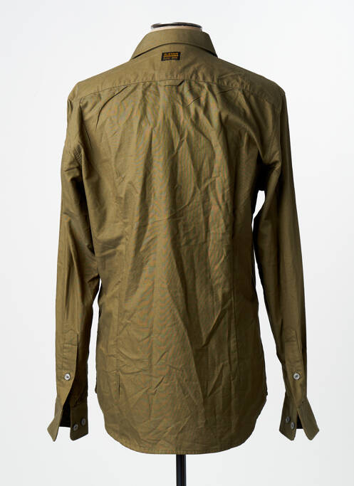 Chemise manches longues vert G STAR homme