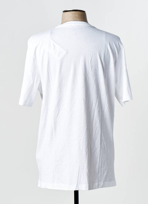 T-shirt coupe droite manches courtes blanc JACK & JONES homme