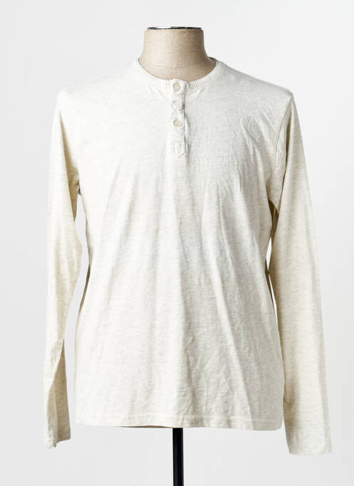 T-shirt beige PETROL INDUSTRIES homme