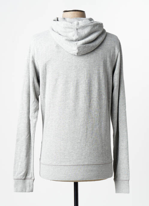 Sweat-shirt à capuche gris PETROL INDUSTRIES homme