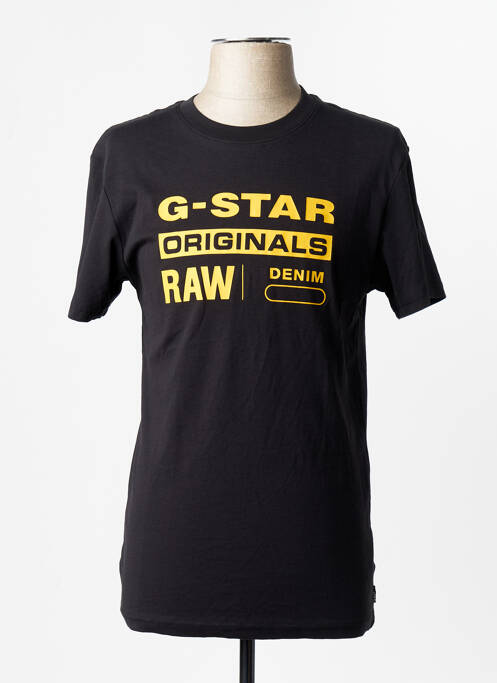 T-shirt noir G STAR homme