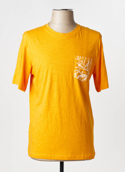 T-shirt jaune JACK & JONES homme