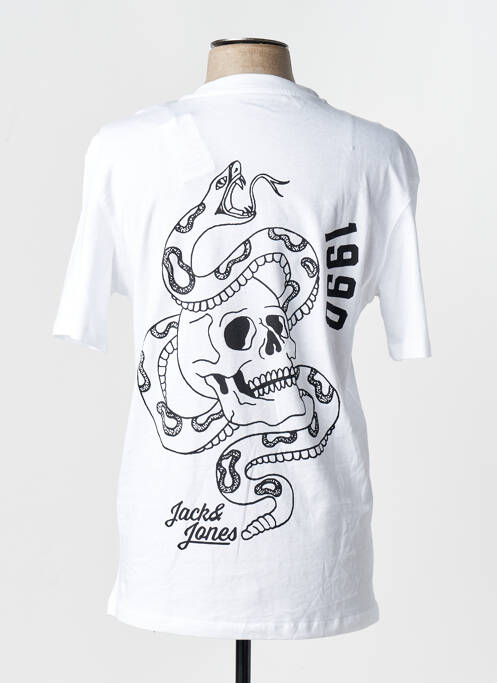 T-shirt blanc JACK & JONES homme
