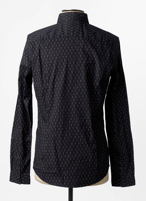 Chemise manches longues noir TOM TAILOR homme