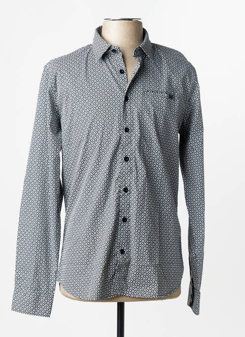 Chemise manches longues vert NO EXCESS homme