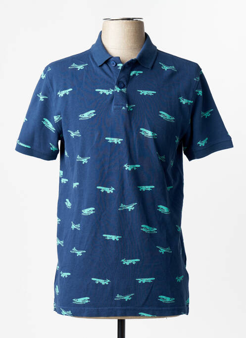 Polo bleu PETROL INDUSTRIES homme