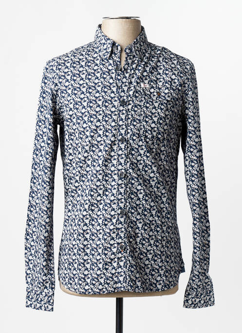 Chemise manches longues bleu PETROL INDUSTRIES homme