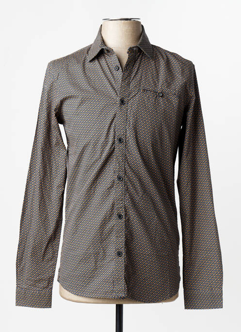 Chemise manches longues gris PETROL INDUSTRIES homme