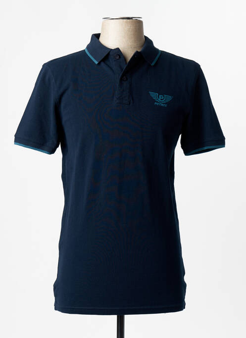 Polo bleu PETROL INDUSTRIES homme