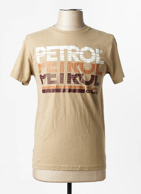 T-shirt beige PETROL INDUSTRIES homme