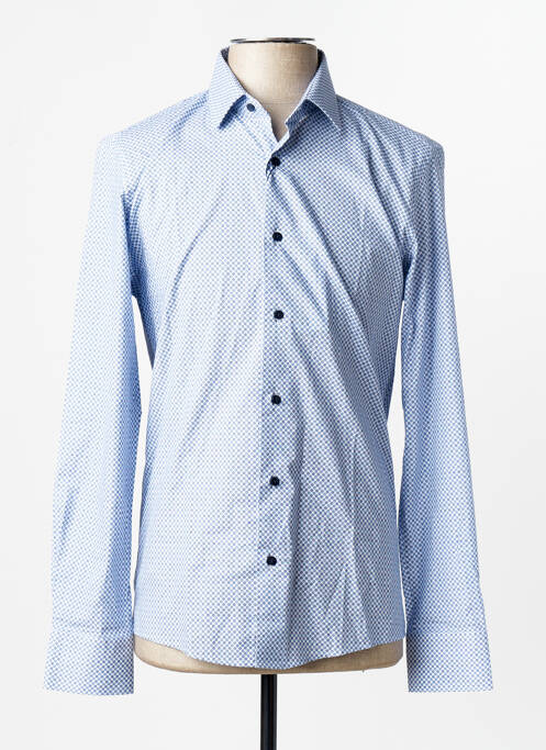 Chemise manches longues bleu PRIVATE BLUE homme