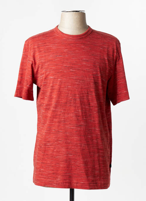 T-shirt rouge TOM TAILOR homme