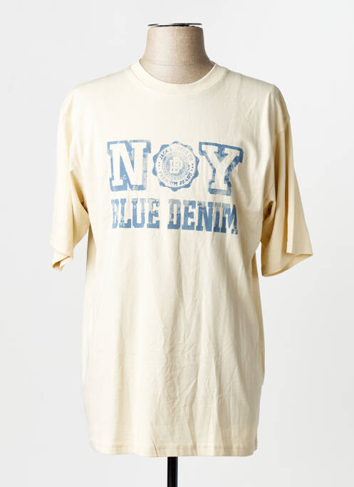 T-shirt beige JACK & JONES homme