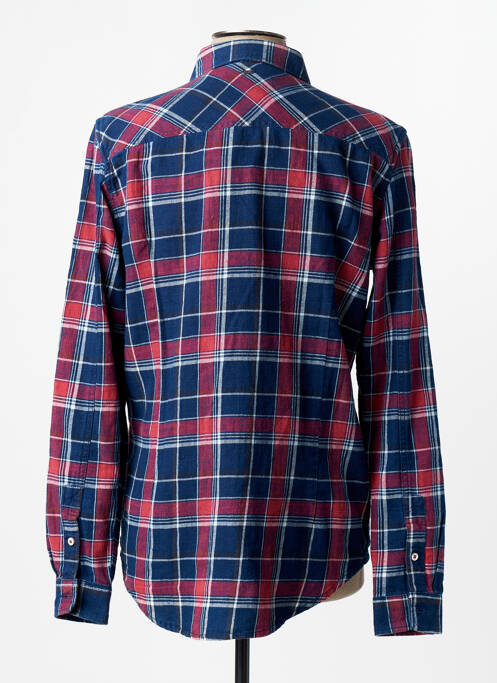 Chemise manches longues rouge PETROL INDUSTRIES homme