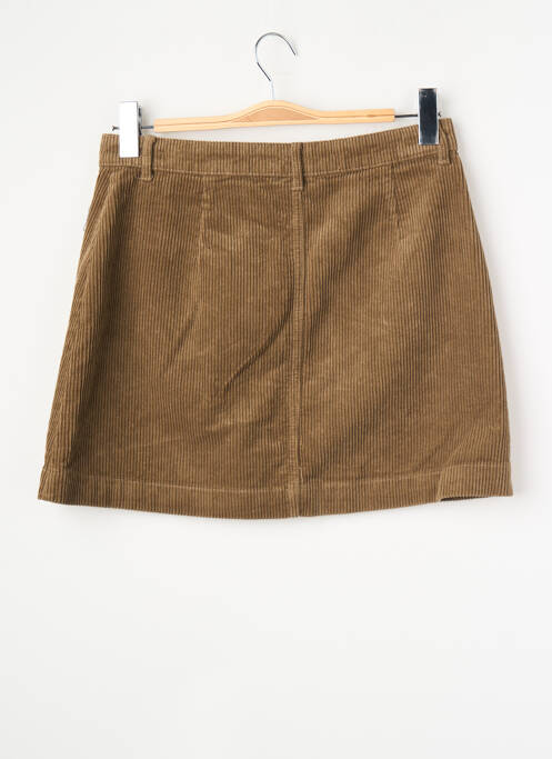 Jupe courte taille haute beige ONLY femme