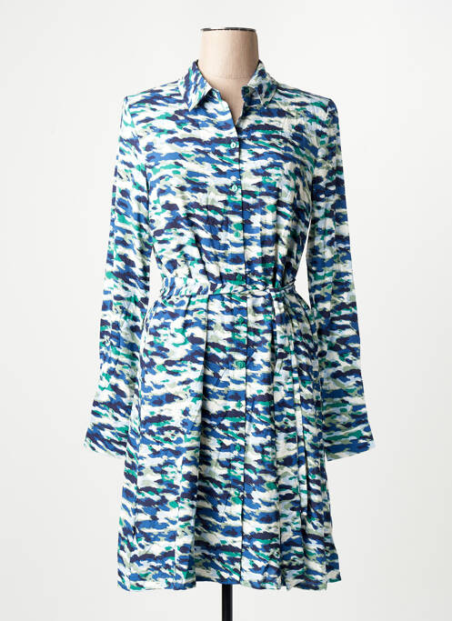 Robe mi-longue bleu VILA femme