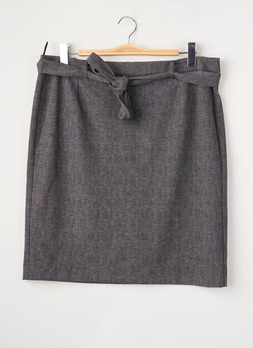 Jupe courte gris MORE & MORE femme
