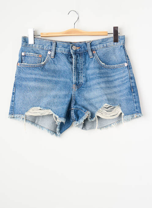 Short bleu MANGO femme