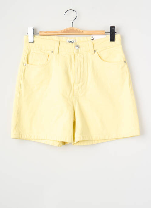 Short jaune ONLY femme