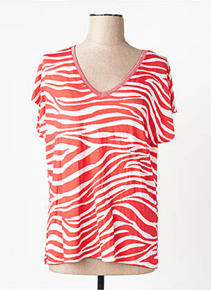 T-shirt manches courtes manches courtes rose VERO MODA femme