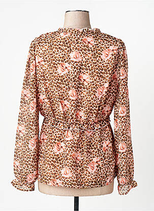 Chemisier manches longues manches longues beige VERO MODA femme