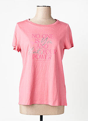 T-shirt rose STREET ONE femme