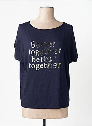 T-shirt bleu S.OLIVER femme