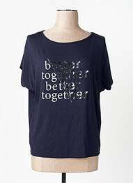 T-shirt bleu S.OLIVER femme