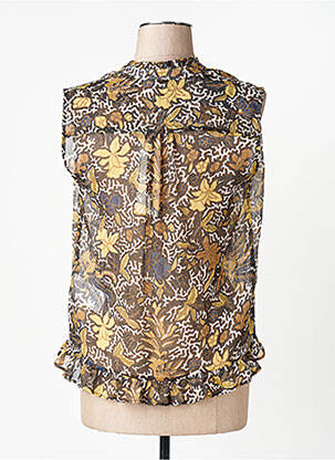Blouse jaune MORGAN femme