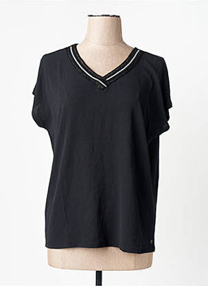 T-shirt noir GARCIA femme