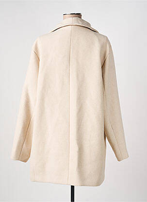 Manteau long beige MANGO femme