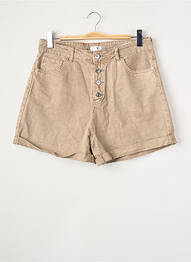 Short beige HAILYS femme
