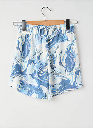 Short coupe droite bleu ONLY femme