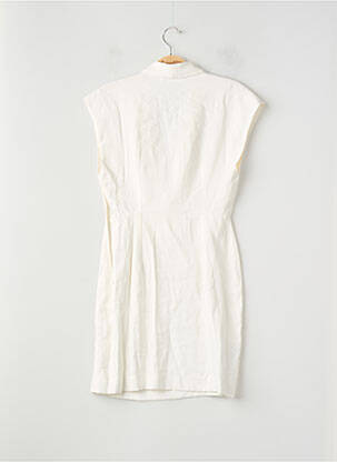 Robe courte blanc MANGO femme