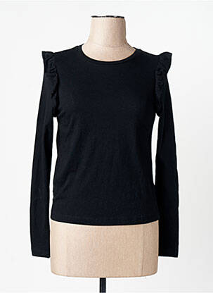 T-shirt noir MANGO femme